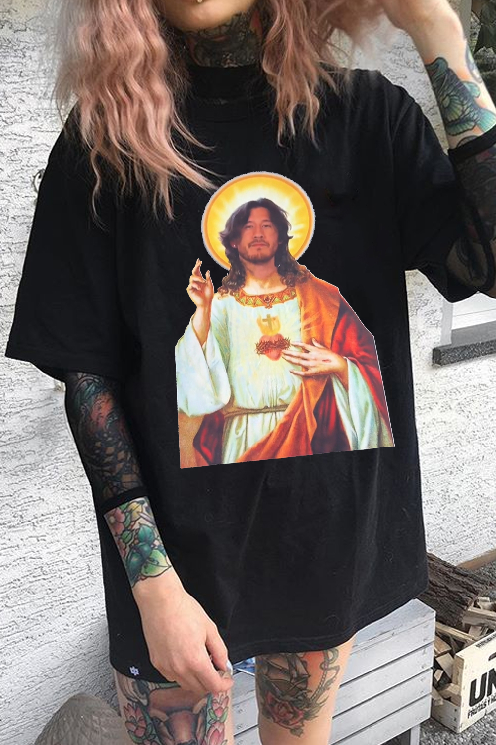 Lmaoooo look like Jesus  T-Shirt