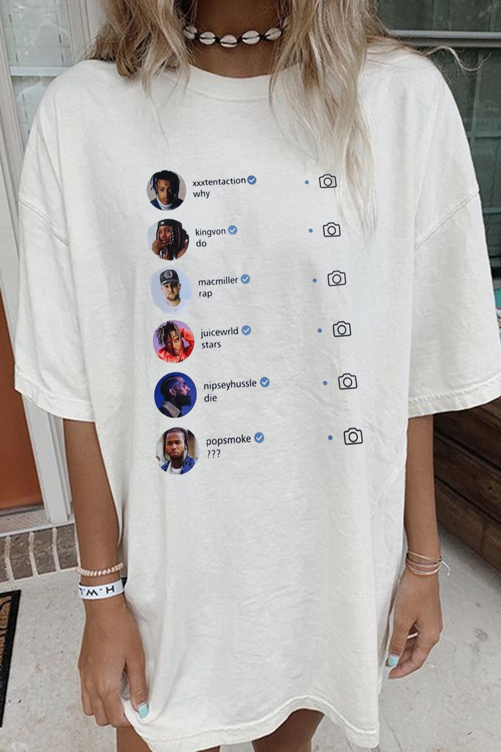 rapper star women T-SHIRT