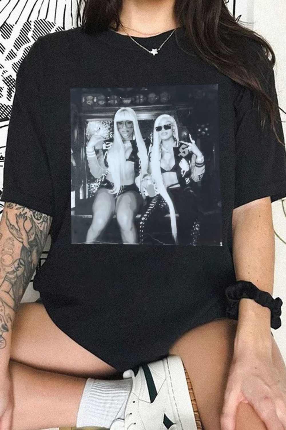 hissmegantheestallion women T-SHIRT