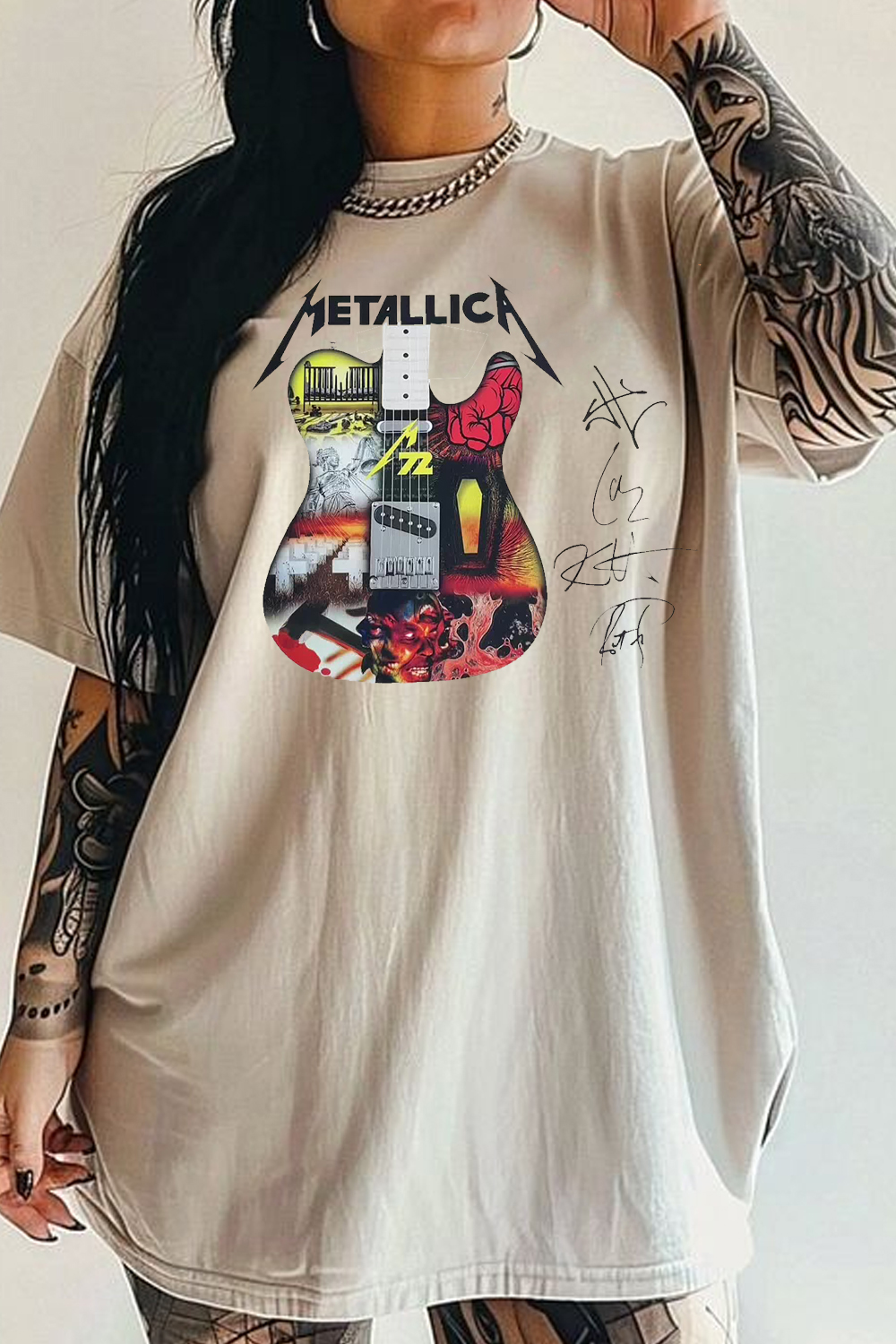 metallica 2025 women T-SHIRT