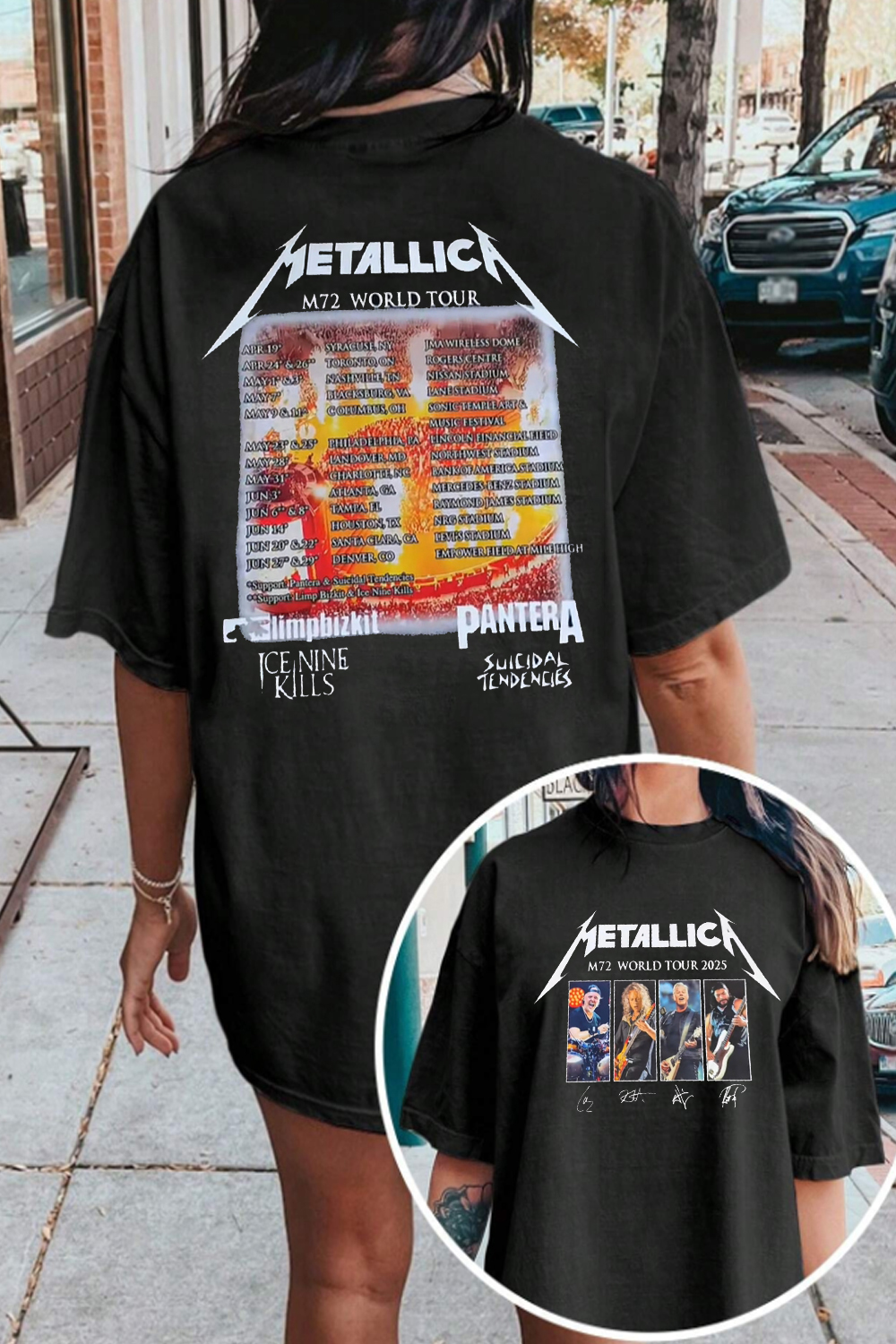 metallica rockband  T-SHIRT