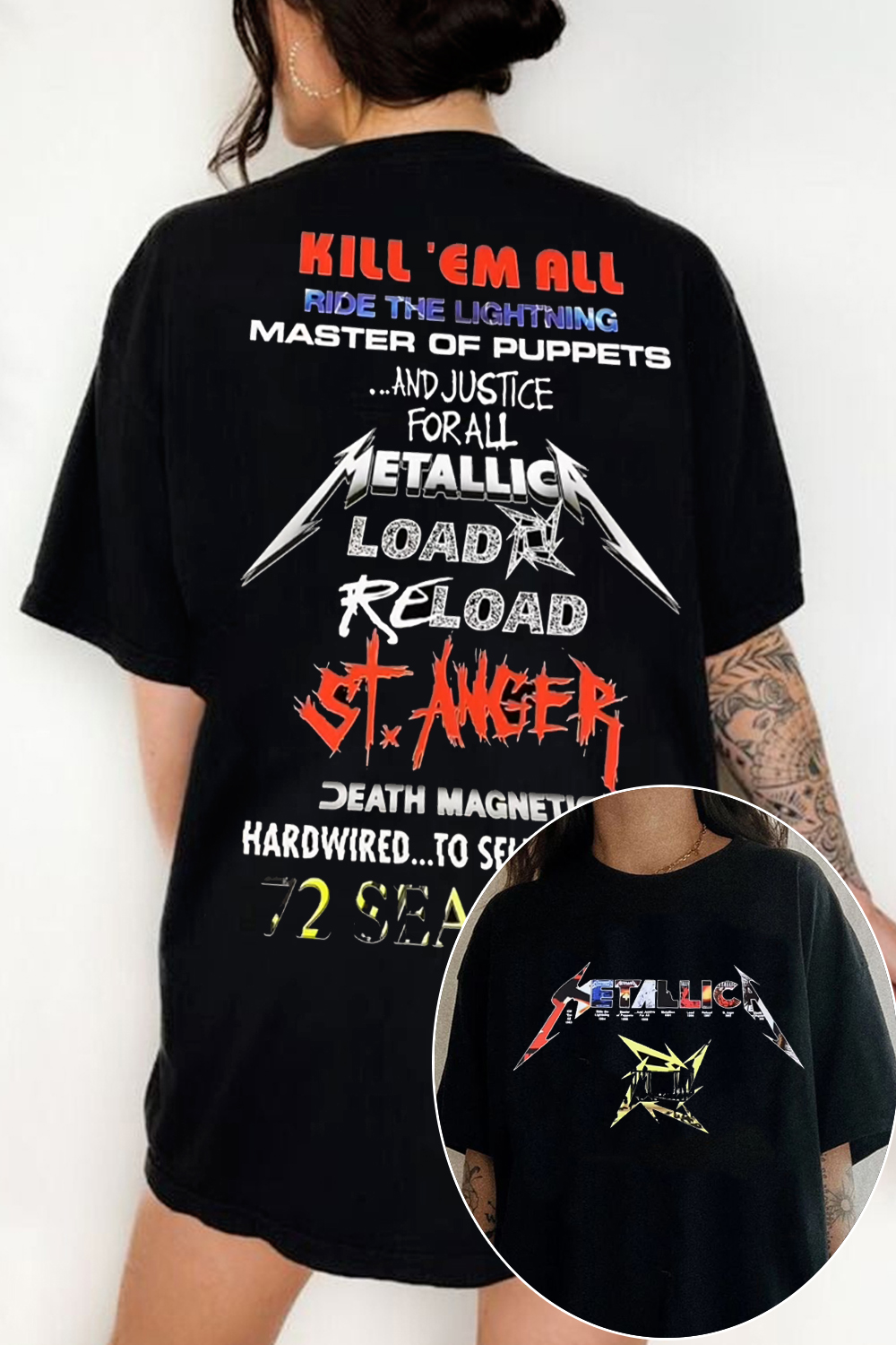 Metallica's fan T-SHIRT