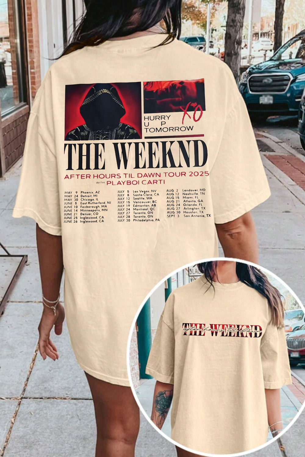 2025 theweeknd   T-SHIRT
