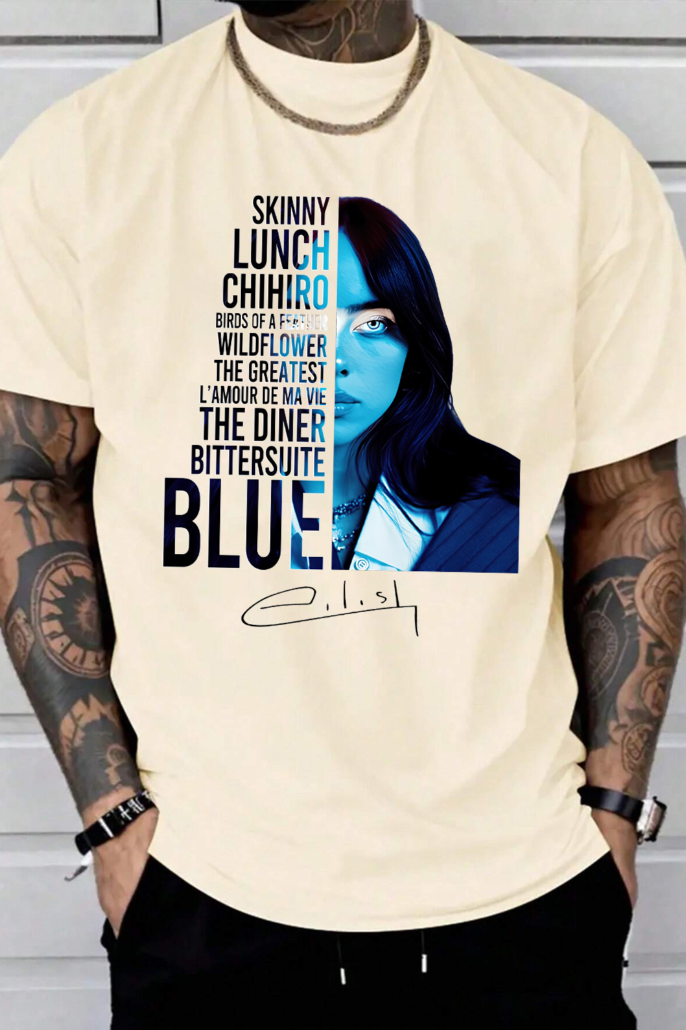 Hit Me Hard And Soft Billie Tee For Men