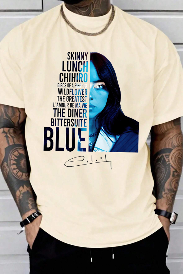 Hit Me Hard And Soft Billie Tee For Men