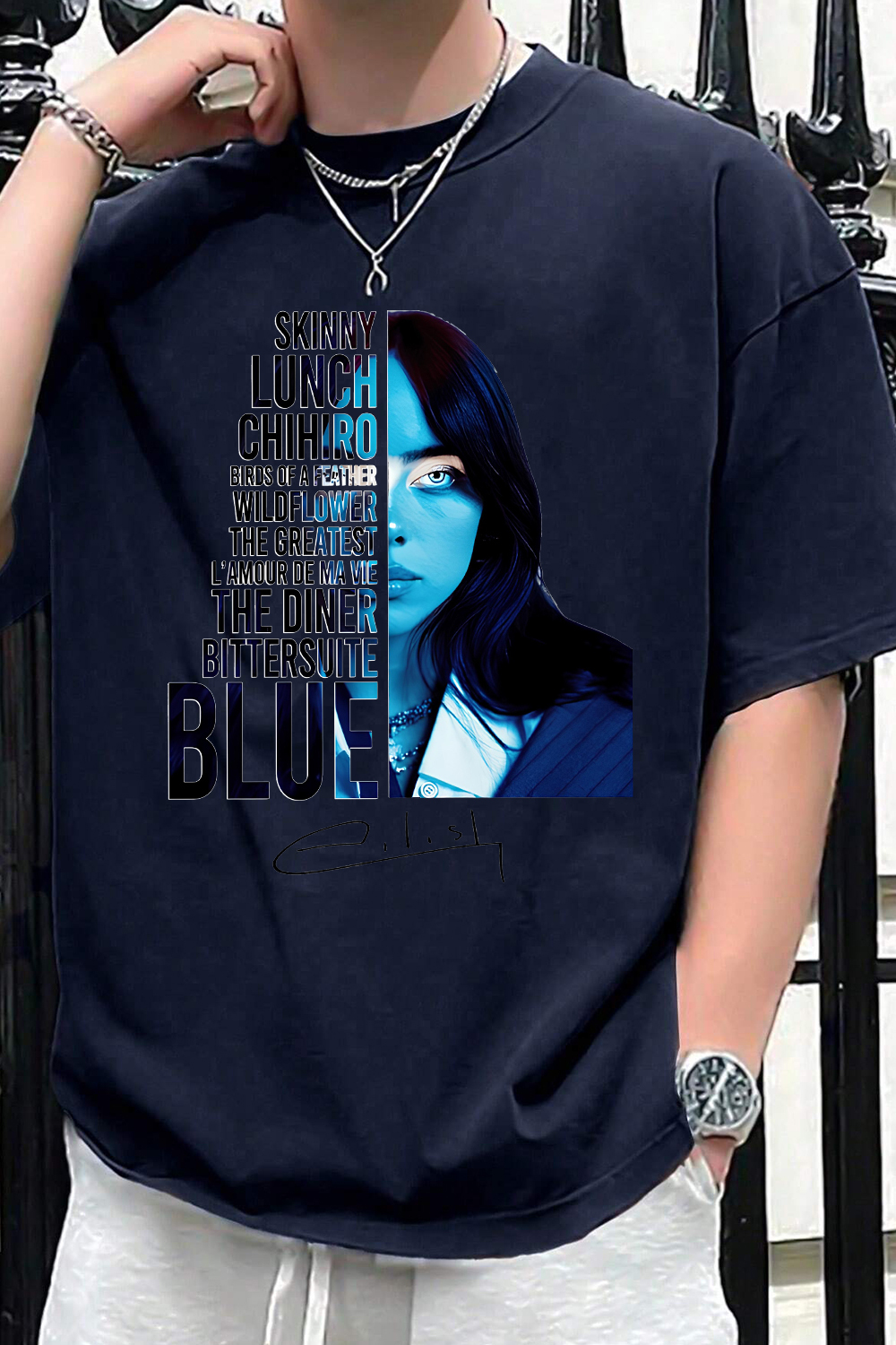 Hit Me Hard And Soft Billie Tee For Men