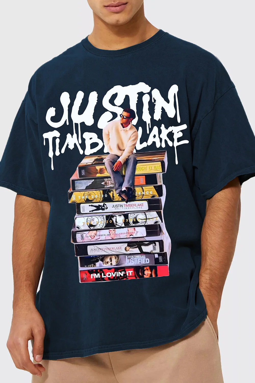 Justin Timberlake Concert Album Tee For Men