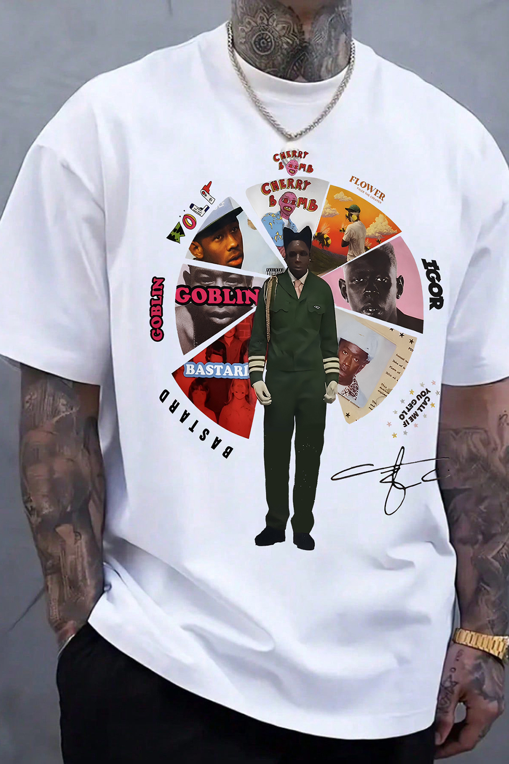 tylerthecreator 4 New Design Album Tee For Men