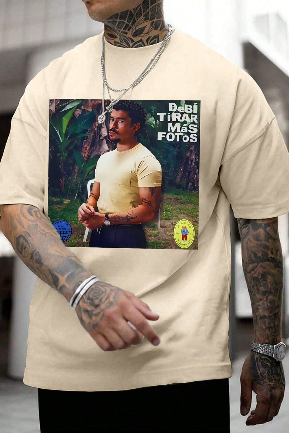 Bad Bunny 2025  DTMF Album Graphic Tee For Men