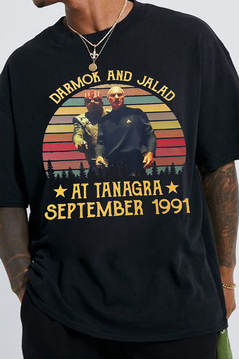 Darmok and Jalad At Tanagra September Startrek Tee For Men