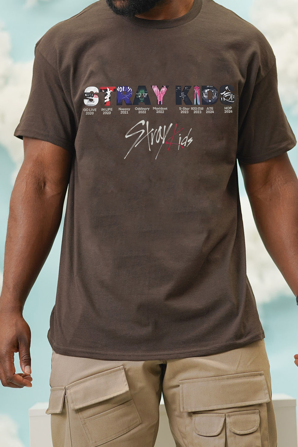 Stray Kids Albums Tee For Men