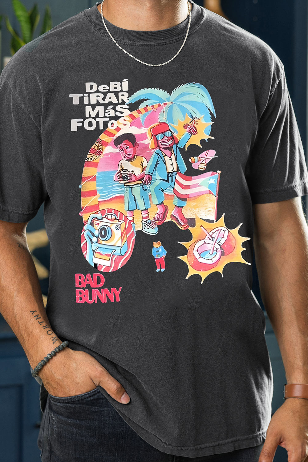 Bad Bunny DTMF Merch Tee For Men