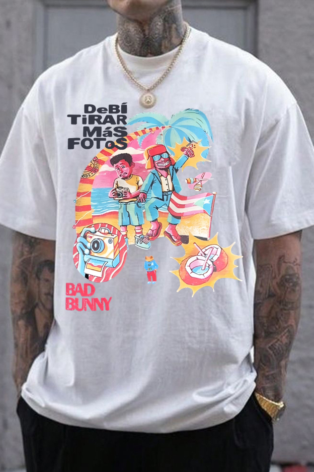 Bad Bunny DTMF Merch Tee For Men