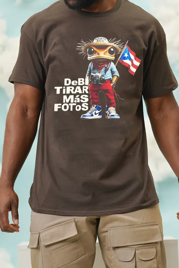 Bad Bunny DTMF Frog Flag Tee For Men