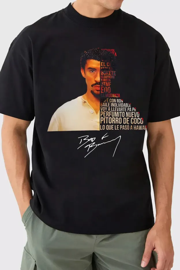 Bad Bunny Album DTMF Graphic T Shirt Men