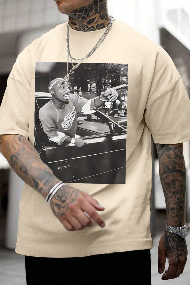 Tupac Shakur Graphic Tee For Men