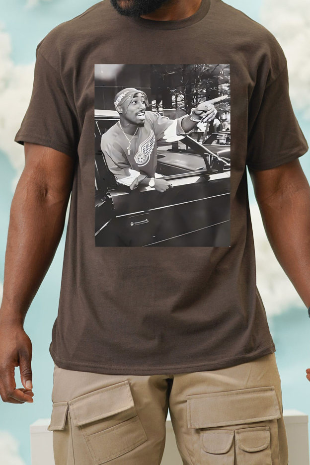 Tupac Shakur Graphic Tee For Men
