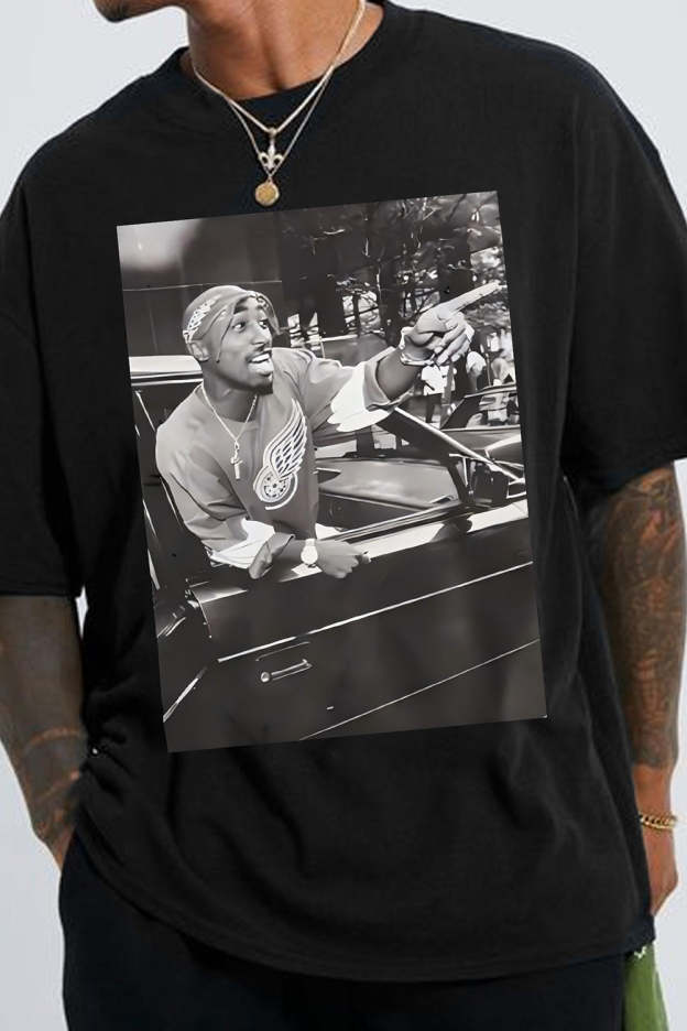Tupac Shakur Graphic Tee For Men