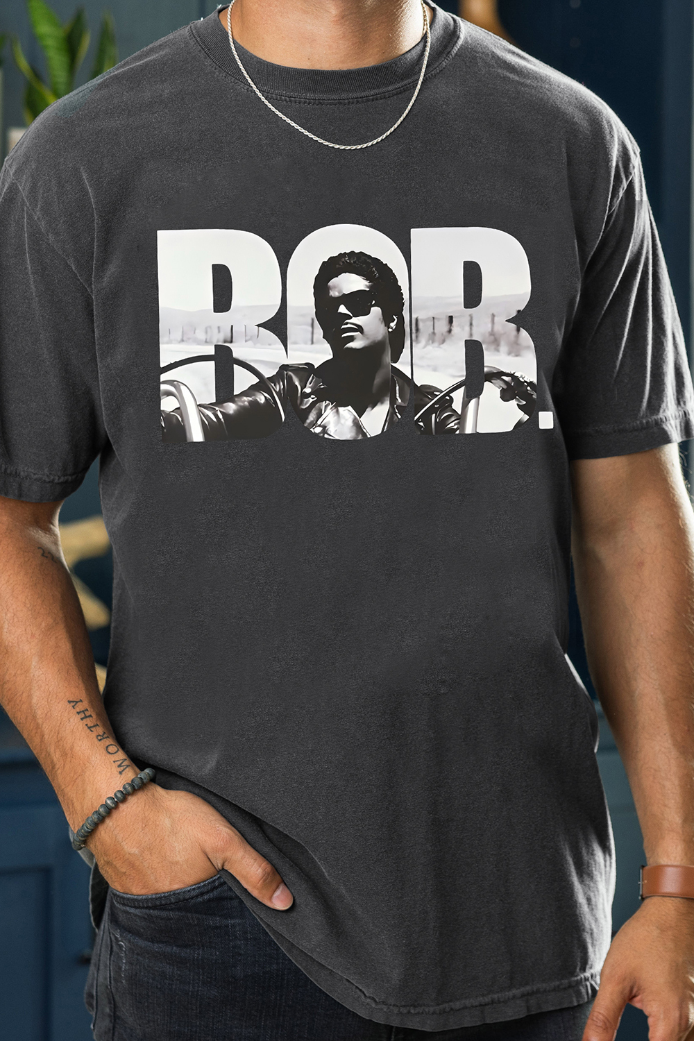 Trendy La bamba Movie Ritchie BOB Tee For Men