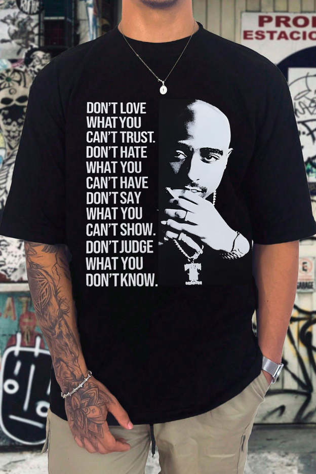Tupac Portrait Tee For Men