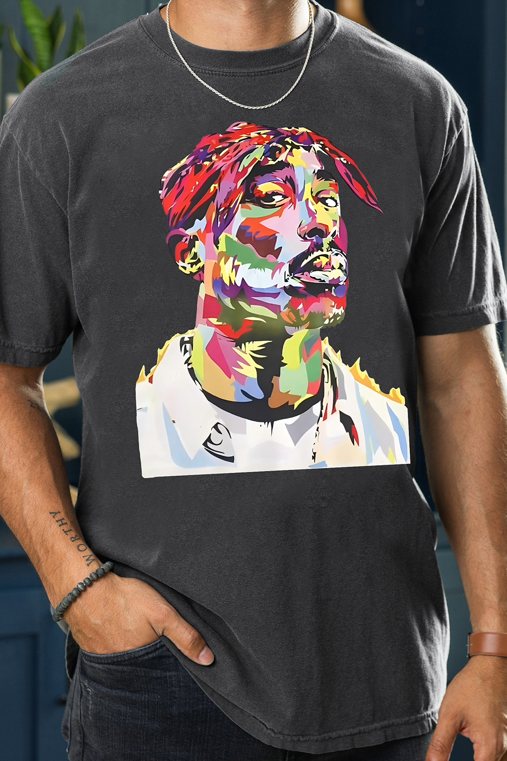 Forever the G.O.A.T 2pac Tee For Men