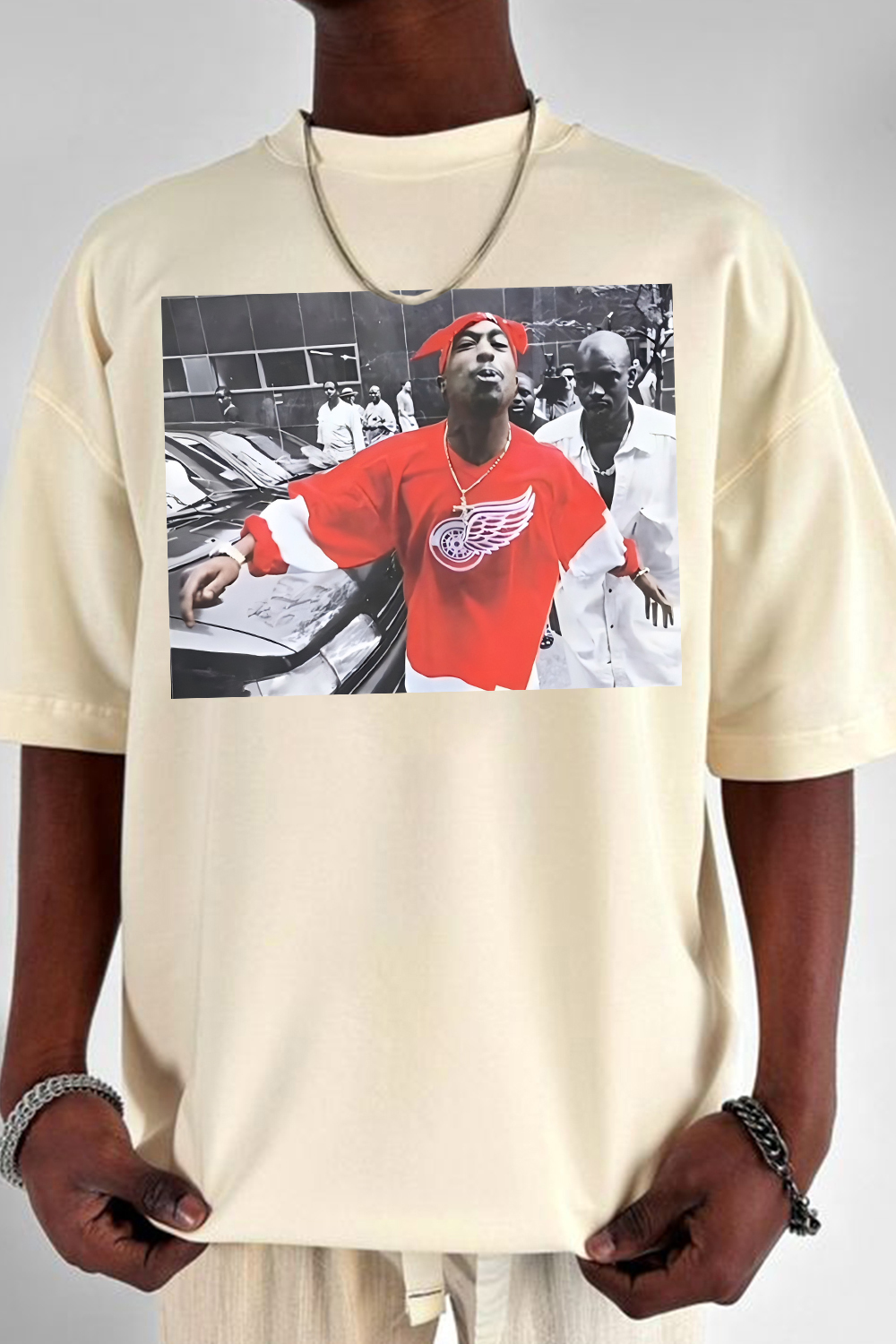 Legend Tupac Shakur Graphic Tee For Men