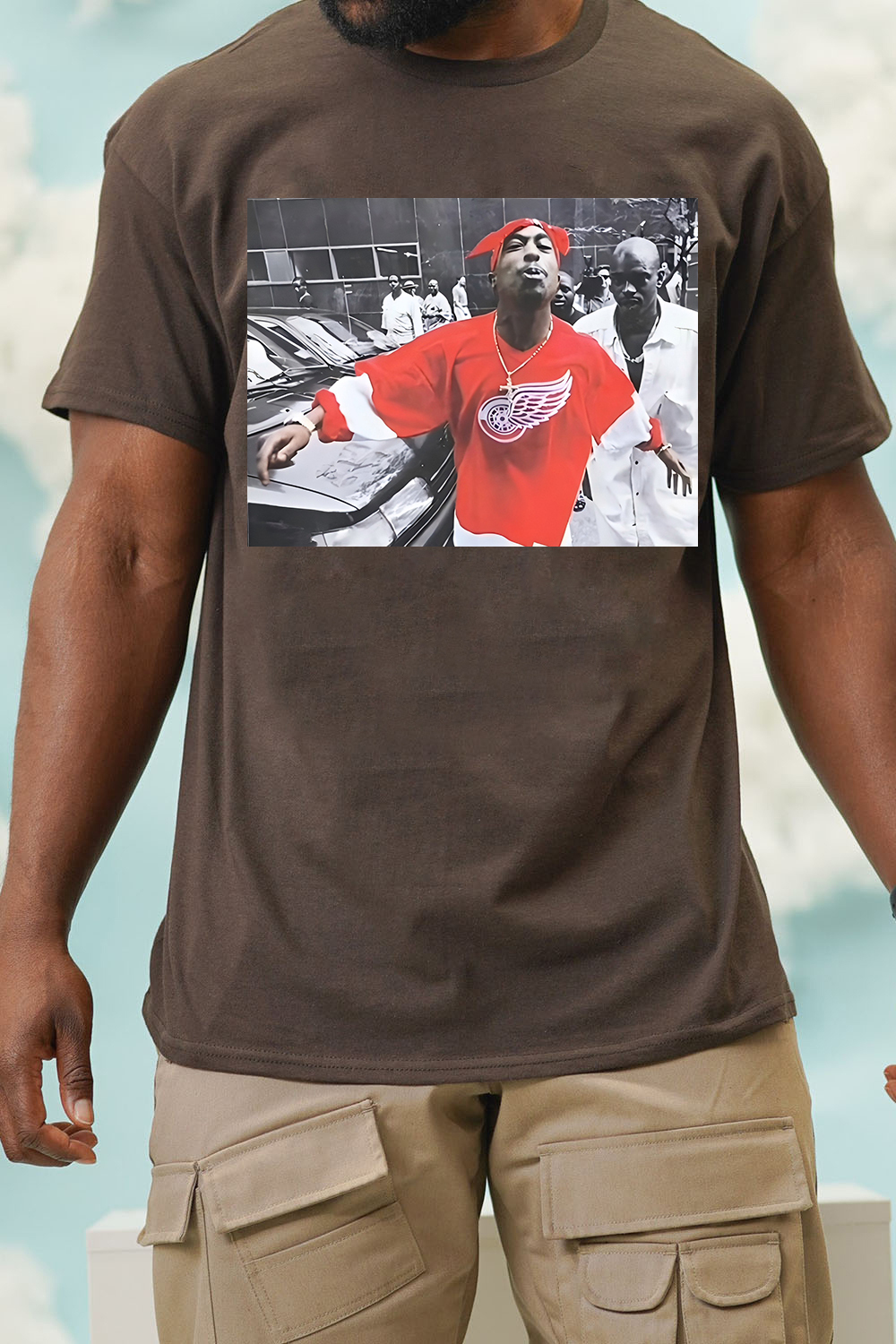 Legend Tupac Shakur Graphic Tee For Men