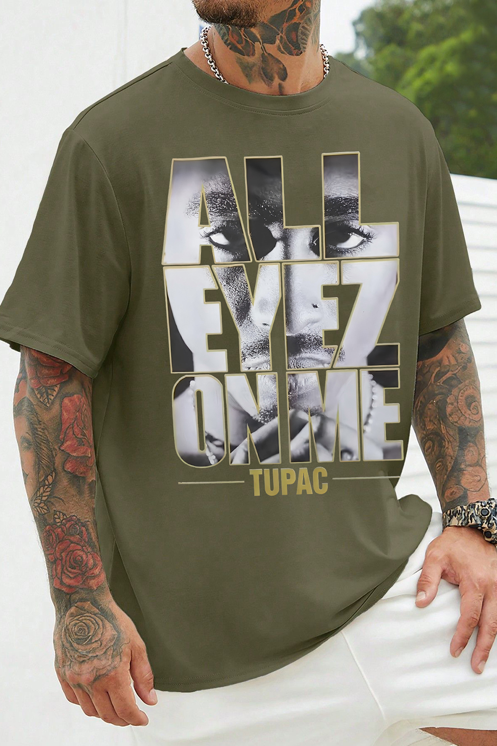 All Eyes On Me Tupac Tee For Men