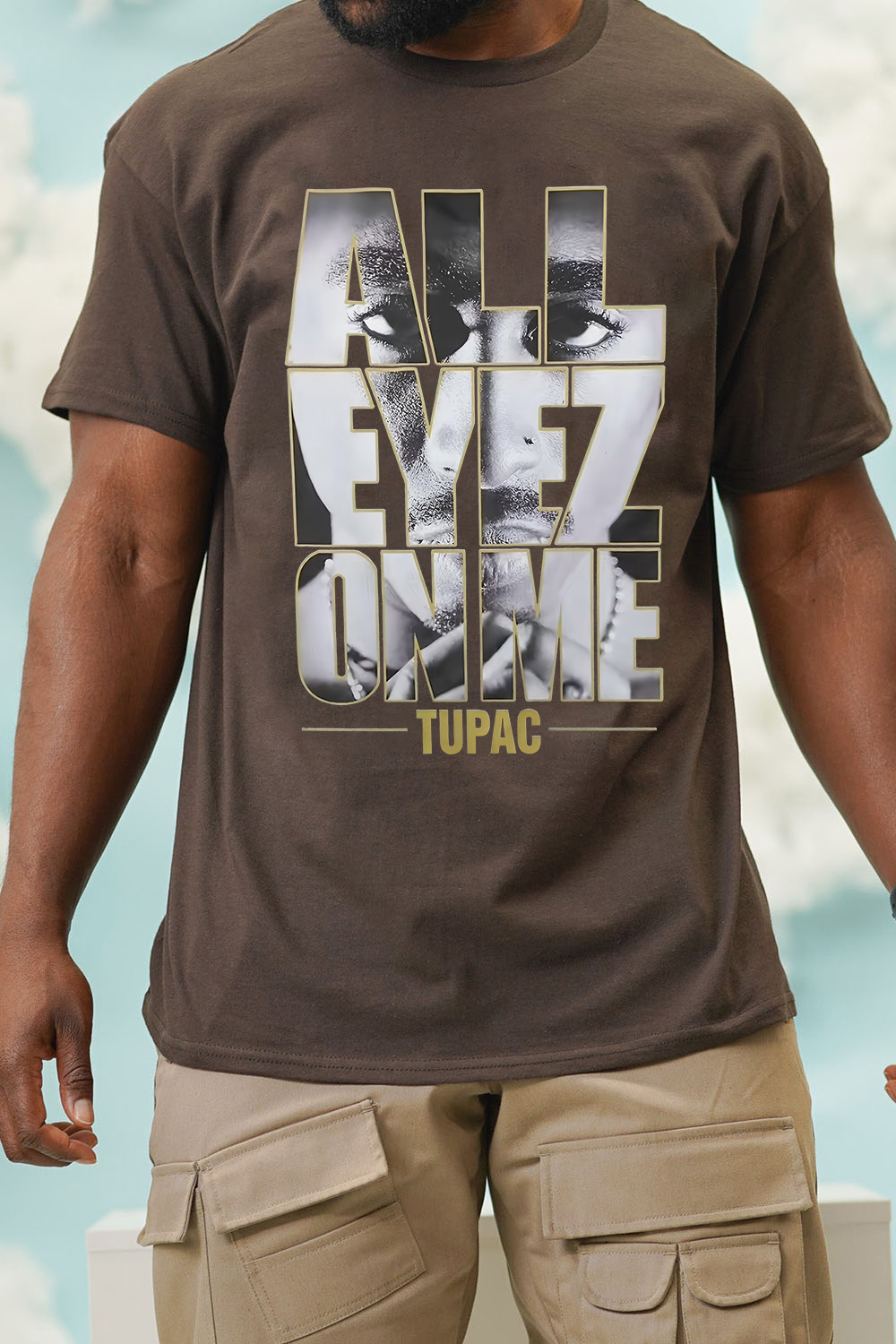 All Eyes On Me Tupac Tee For Men