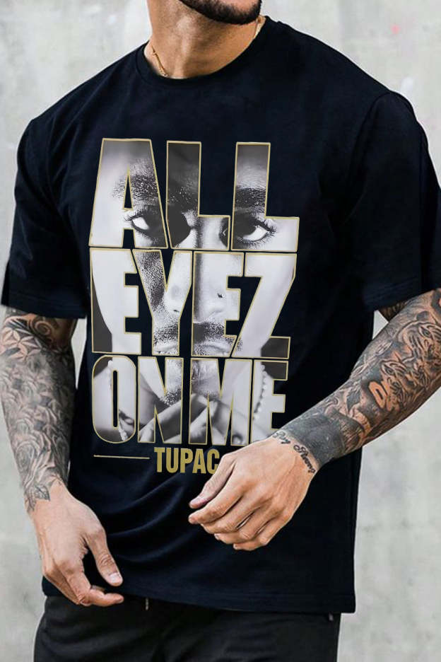 All Eyes On Me Tupac Tee For Men