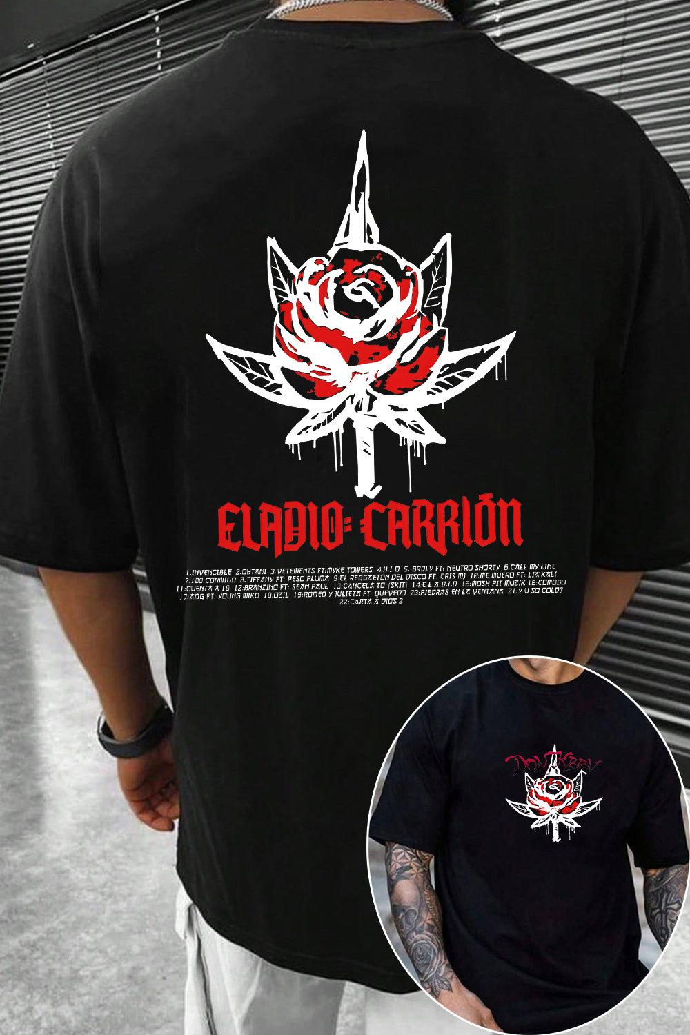 DON KBRN Shirt, Eladio Carrión MEN T-Shirt 