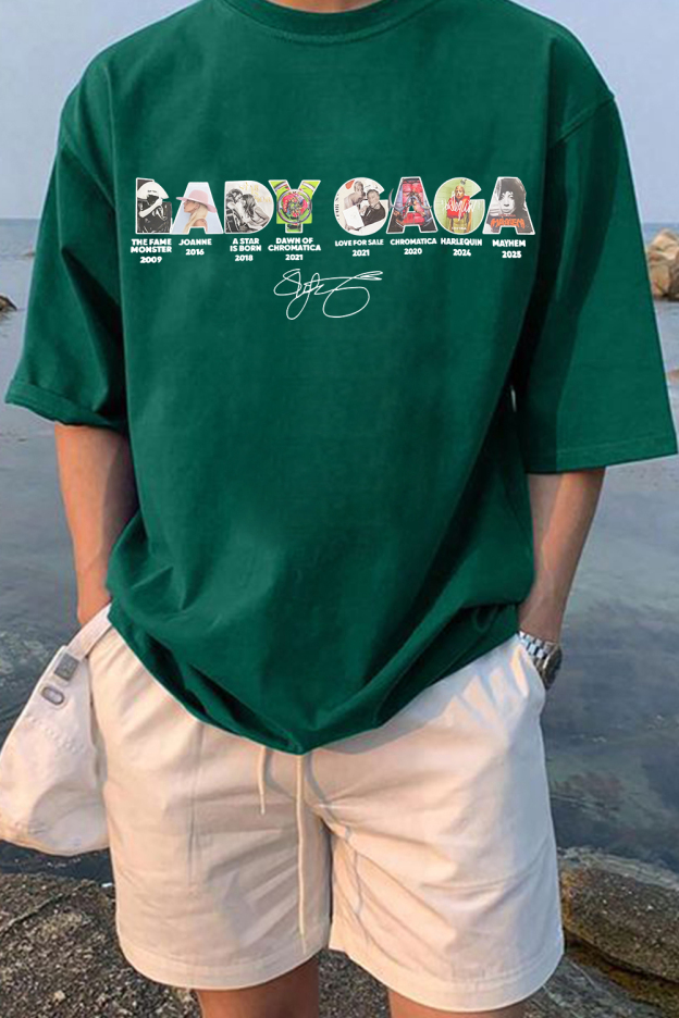 Lady Gaga Abracadabra Album Tee For Men