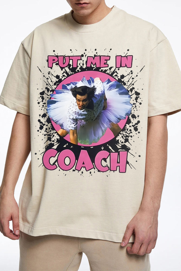 Jim Carrey Put Me In Coach Funny Tee For Men
