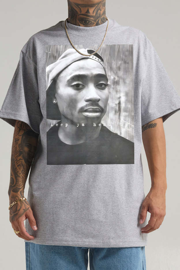 2Pac 90s Rappers Graphic Tee For Men