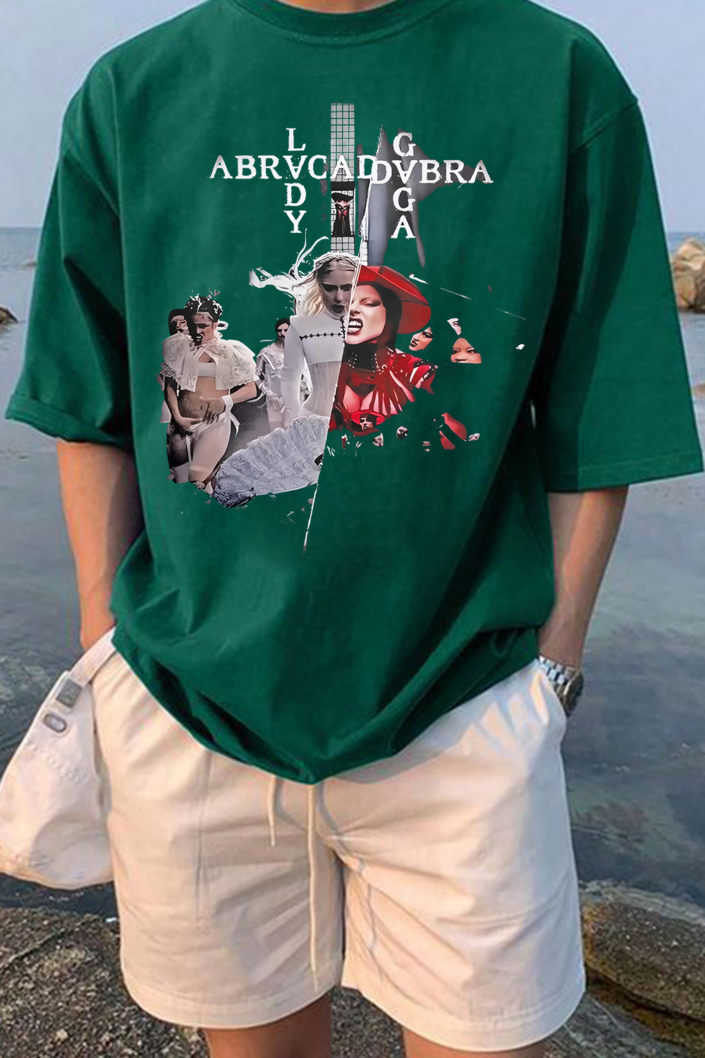 Lady Gaga Abracadabra Album Tee For Men