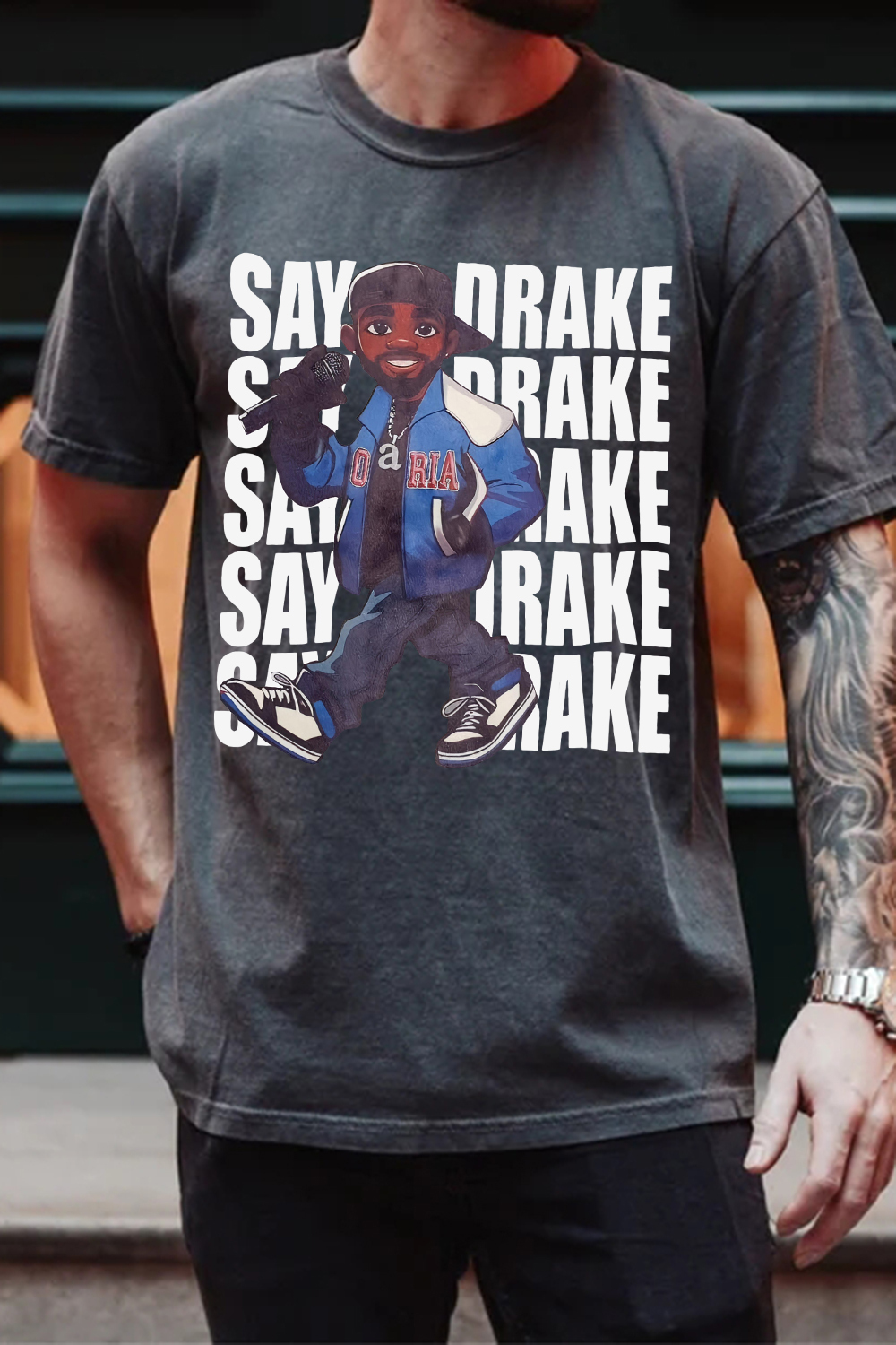 Kendrick Grammy Say Drake Tee For Men
