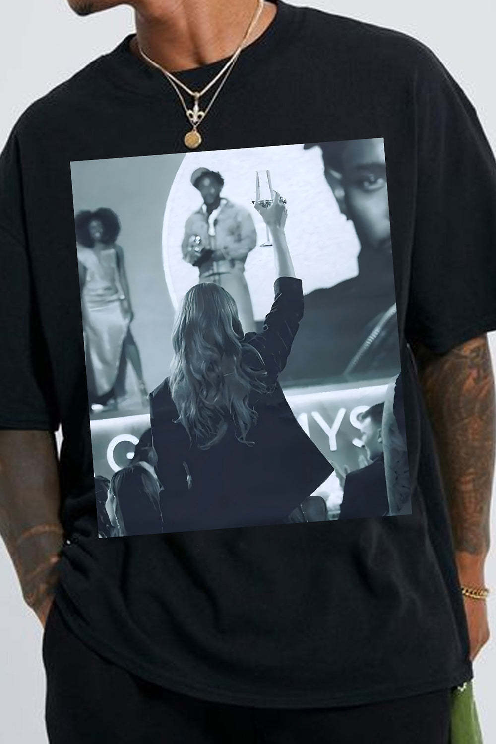 Swiftie Friends Reputation Tee For Men