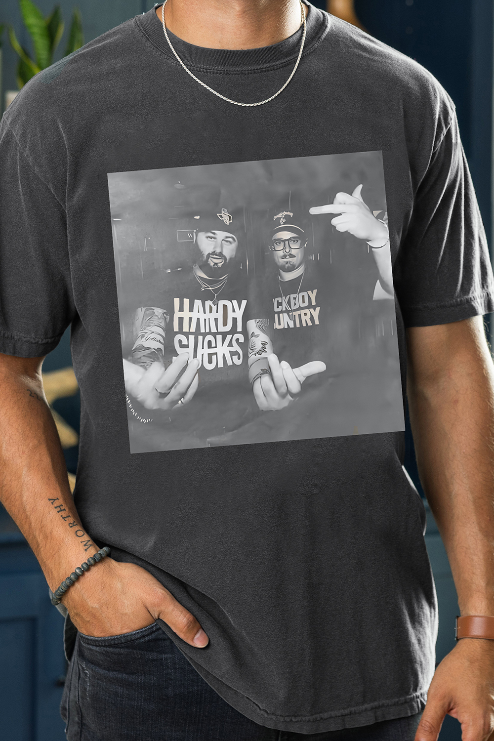 Hardy and Wetzell Graphic Tee For Men