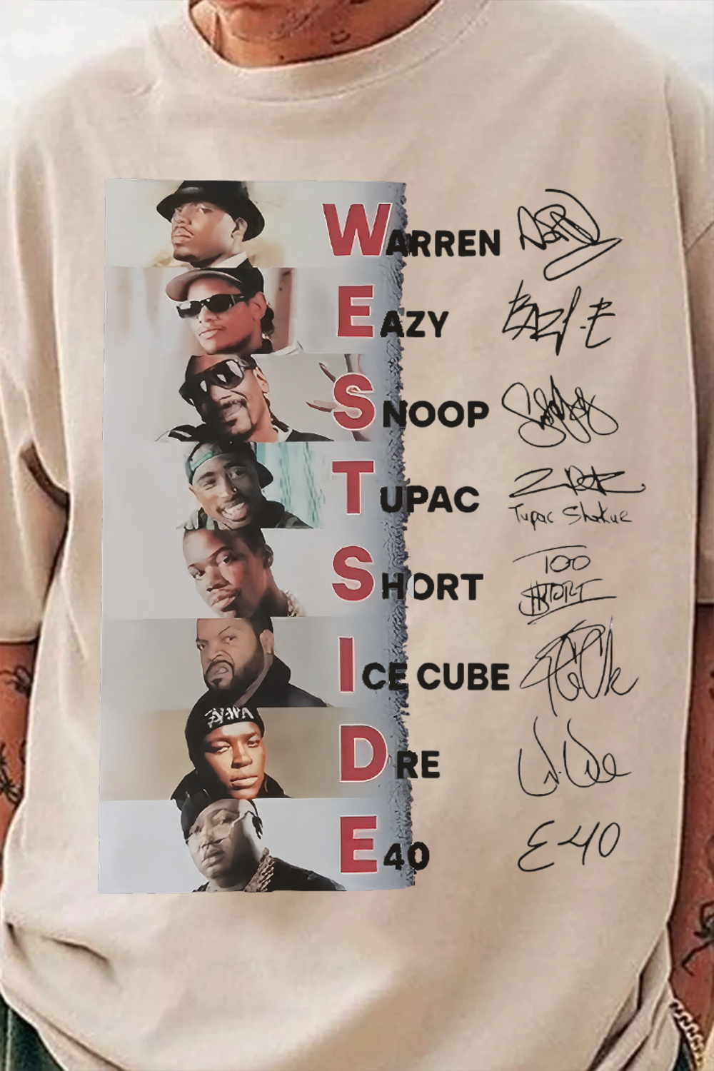 Tupac Merch Hip Hop Legend Tee For Men