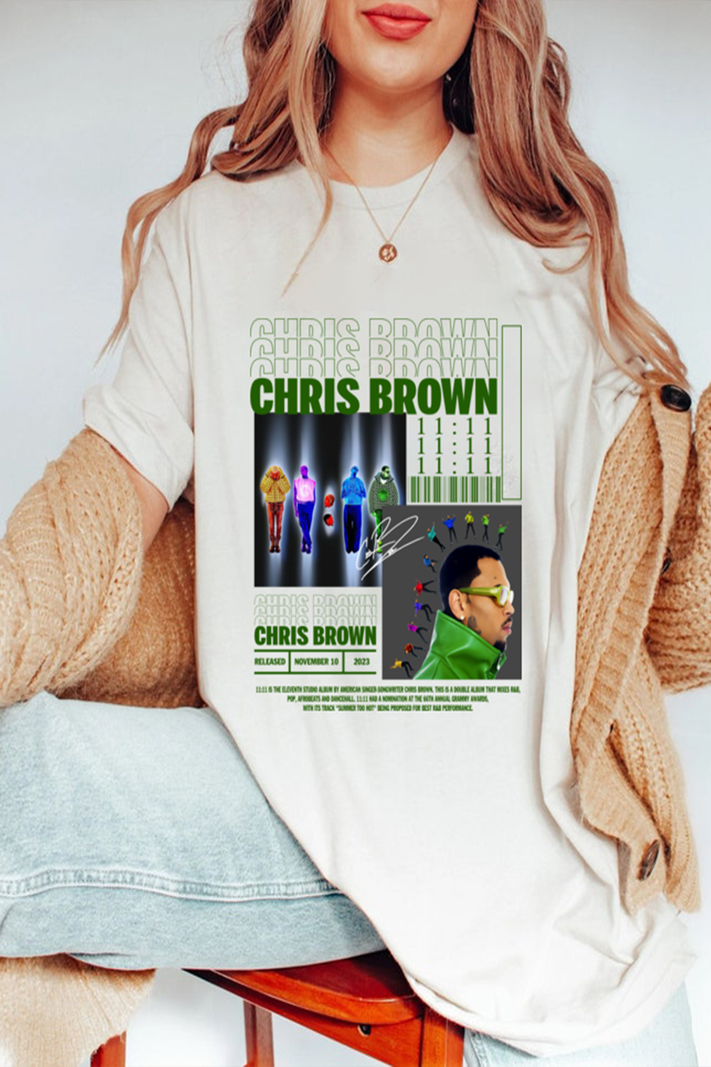 Chris Brown 11:11 Albums T-shirts