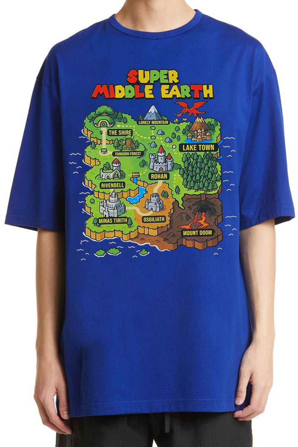 Super Middle Earth shirt