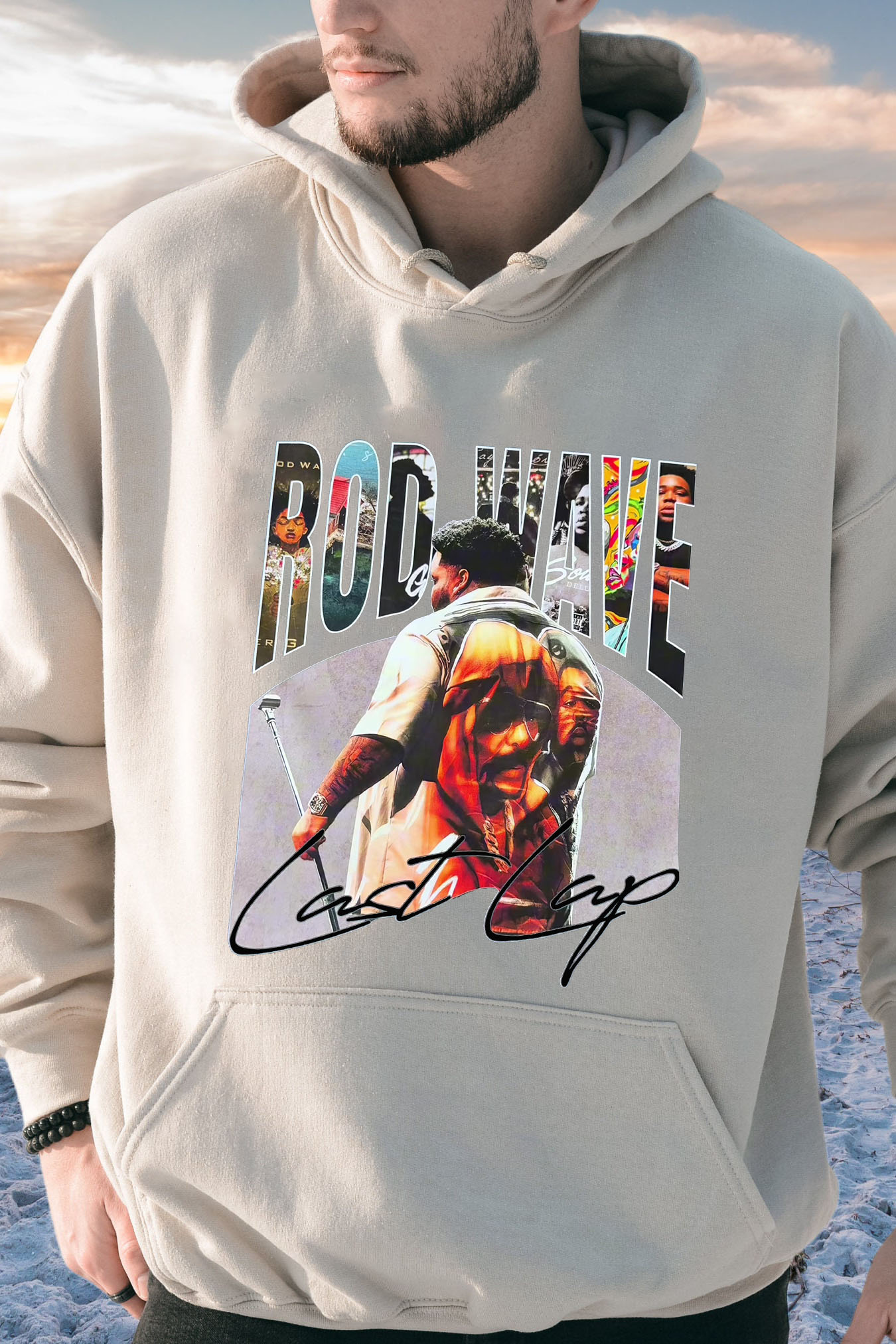 Rod Wave Personalized print hoodie
