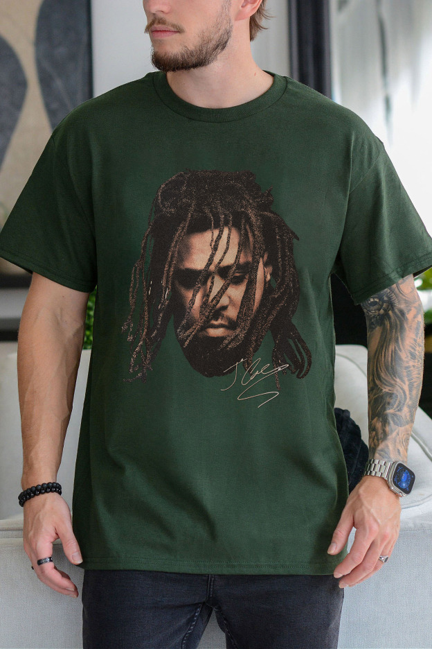 J Cole Vintage Men T-Shirt 2