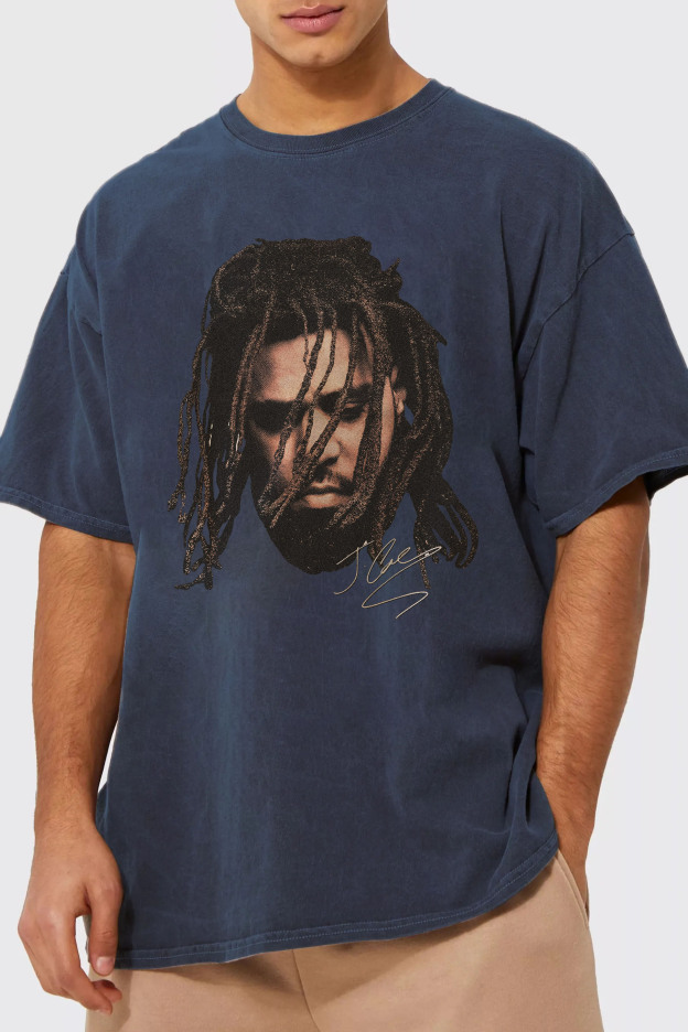 J Cole Vintage Men T-Shirt 2