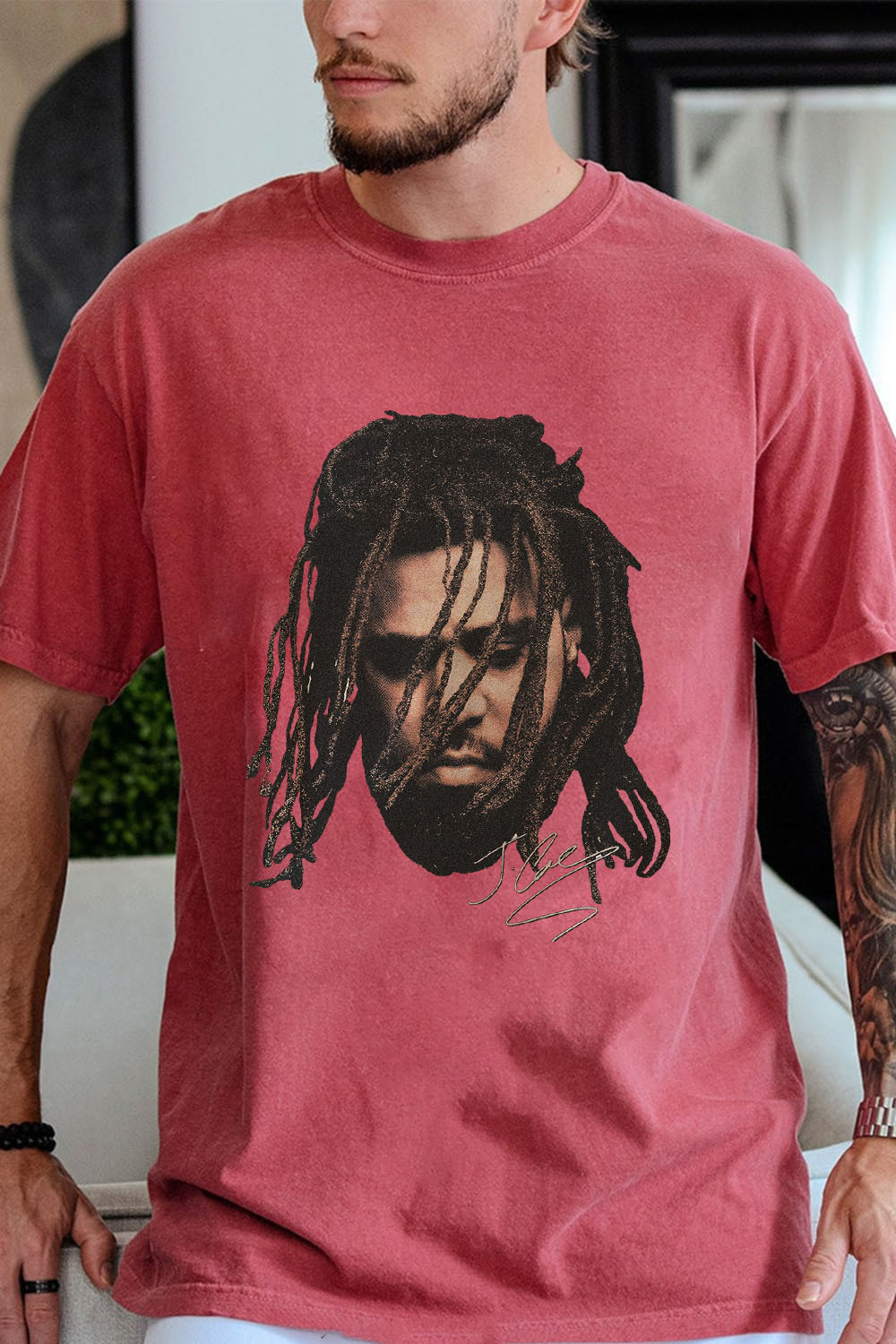 J Cole Vintage Men T-Shirt 2