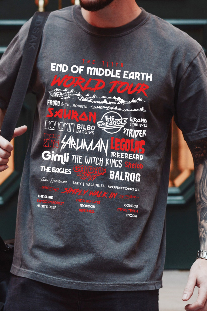 LOTR End of Middle Earth Shirt