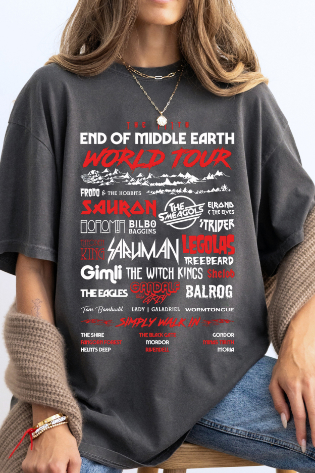 LOTR End of Middle Earth Shirt