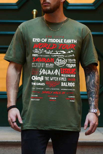 LOTR End of Middle Earth Shirt