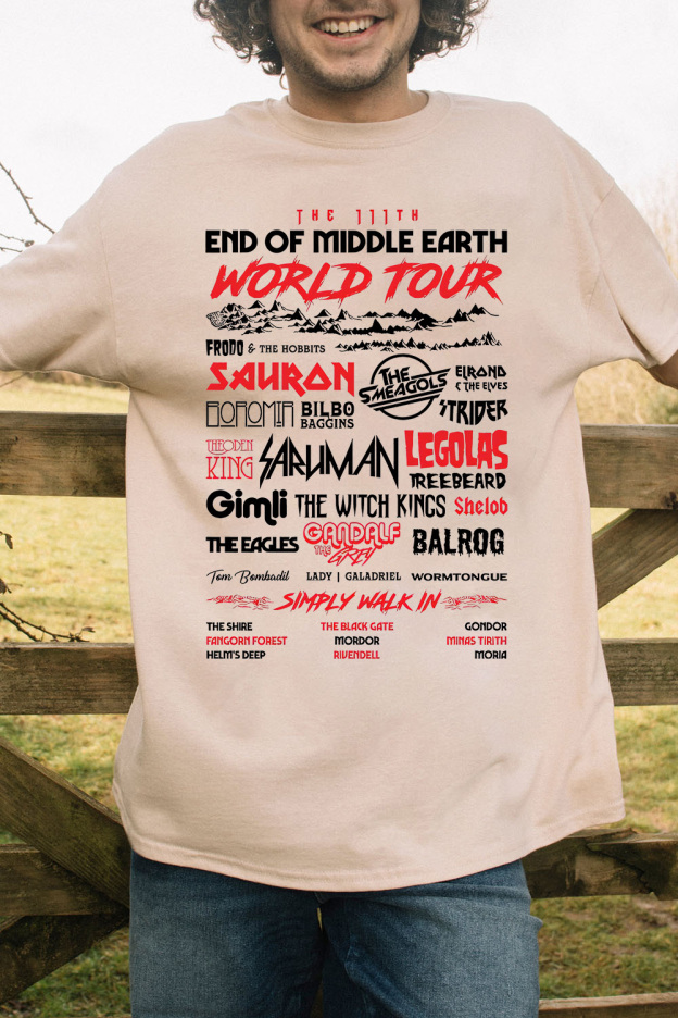 LOTR End of Middle Earth Shirt