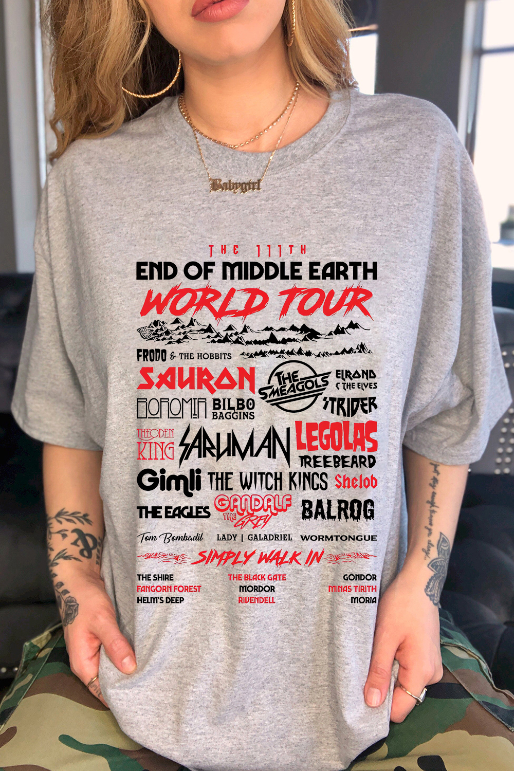 LOTR End of Middle Earth Shirt